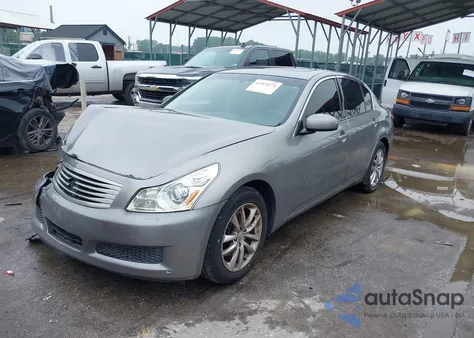 2007 Infiniti G35 из США, поврежденный, VIN JNKBV61F37M803287